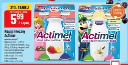 Polomarket Napój mleczny Actimel Kids różne rodzaje Danone oferta