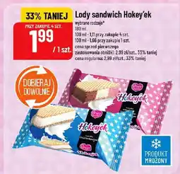 Polomarket Lody sandwich Hokey'ek różne rodzaje oferta