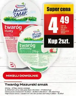 Supeco Twaróg Mazurski smak Supeco oferta