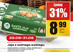 Supeco Jaja z wolnego wybiegu Carrefour oferta