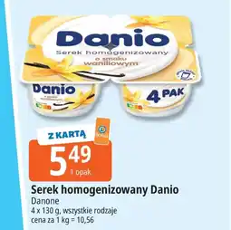 E.Leclerc Serek homogenizowany Danio oferta