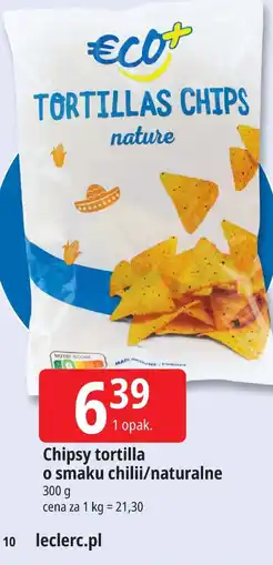 E.Leclerc Tortilla €.C.O oferta