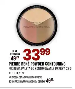 Drogerie Natura Paleta do konturowania twarzy Pierre Rene oferta