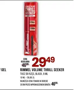 Drogerie Natura Tusz do rzęs Rimmel oferta