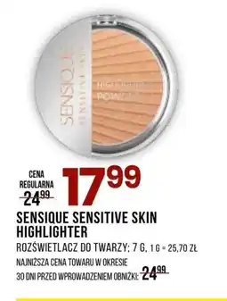 Drogerie Natura Rozświetlacz do twarzy Sensique oferta