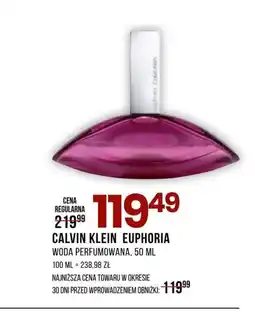 Drogerie Natura Woda perfumowana Calvin Klein oferta