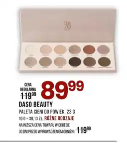 Drogerie Natura Paleta cieni do powiek Daso oferta