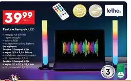 Biedronka Zestaw lampek led Lethe oferta