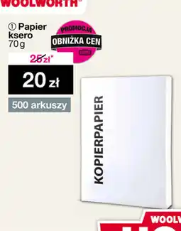 Woolworth Papier ksero oferta