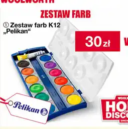Woolworth Zestaw farb K12 ,,Pelikan" oferta