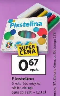 Auchan Plastelina oferta