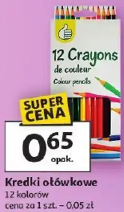 Auchan Kredki ołówkowe oferta
