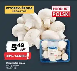 Netto Pieczarka biała 1 opak. Netto oferta