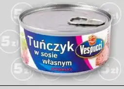 Netto Tuńczyk w kawałkach Vespucci w sosie własnym oferta