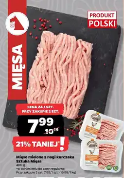 Netto Mięso mielone z nogi kurczaka Sztuka Mięsa oferta