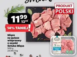 Netto Mięso na gulasz wieprzowy z szynki Sztuka Mięsa oferta