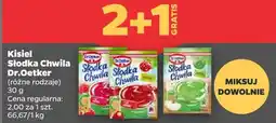 Netto Kisiel Słodka Chwila Dr.Oetker: 2+1 gratis, różne rodzaje oferta