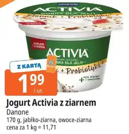 E.Leclerc Jogurt Activia z ziarnem Danone oferta