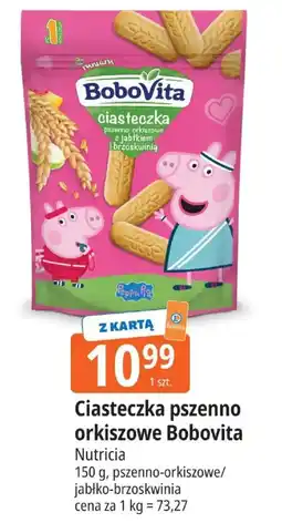 E.Leclerc Ciasteczka pszenno orkiszowe Bobovita Nutricia oferta