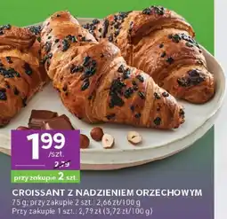Stokrotka Express Croissant z nadzieniem orzechowym oferta