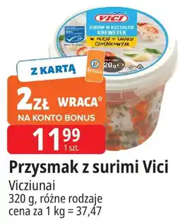 E.Leclerc Przysmak z surimi Vici Vicziunai oferta