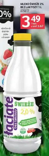 Selgros Łaciate mleko świeże 2% bez laktozy oferta