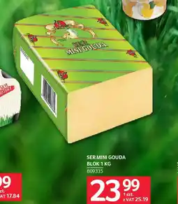Selgros Ser mini gouda blok oferta