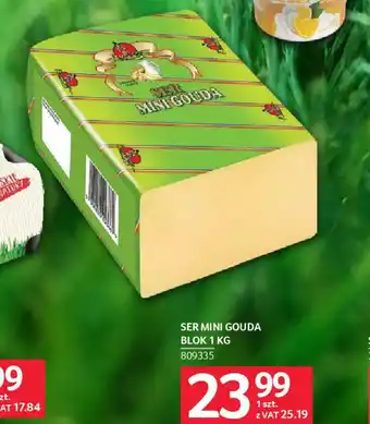 Selgros Ser mini gouda blok oferta