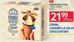 Selgros Sammontana lody rożki oferta