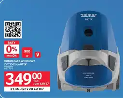 Selgros Zelmer odkurzacz workowy zvc3502n antek oferta