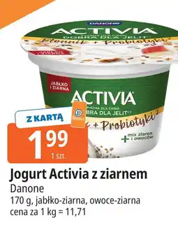 E.Leclerc Jogurt owoce i ziarna Danone Activia oferta