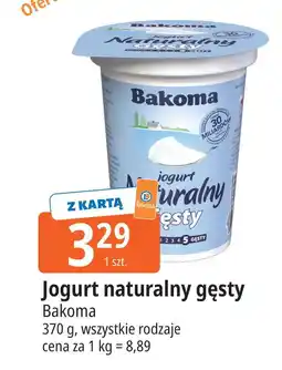 E.Leclerc Jogurt naturalny gęsty Bakoma Naturalny oferta