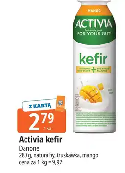 E.Leclerc Kefir truskawkowy Danone Activia oferta