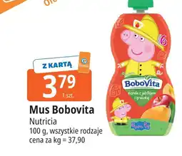 E.Leclerc Mus morele z jabłkiem i gruszką peppa pig Bobovita oferta