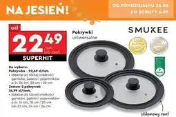 Biedronka Pokrywka uniwersalna 16-20 cm + 22-26 Smukee oferta
