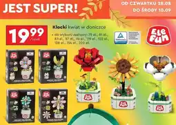 Biedronka Klocki kwiat w doniczce 220 el. Elefun oferta
