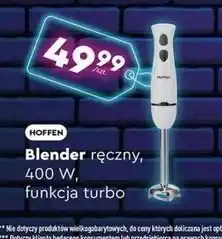 Biedronka Blender ręczny 400 w Hoffen oferta