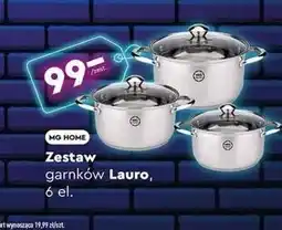 Biedronka Komplet garnków lauro Mg Home oferta