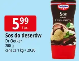 E.Leclerc Sos czekoladowy Dr. Oetker oferta
