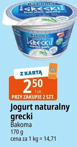 E.Leclerc Jogurt Bakoma Grecki oferta