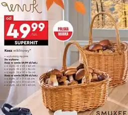 Biedronka Kosz wiklinowy oferta