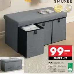 Biedronka Puf z szufladami oferta
