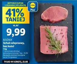 Lidl Schab wieprzowy bez kości Lidl oferta