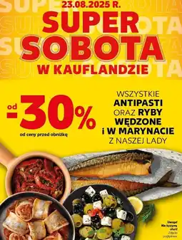 Kaufland Antipasti i ryby wędzone oferta