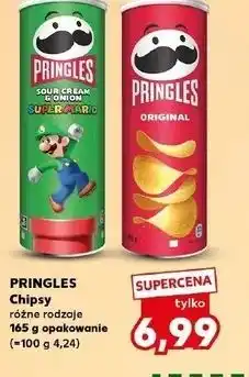 Kaufland Chipsy sour cream-onion Pringles oferta
