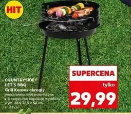 Kaufland Grill okrągły crg33 a1 K-Classic Countryside oferta