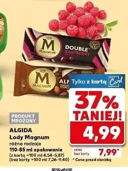 Kaufland Lód almond Algida Magnum oferta