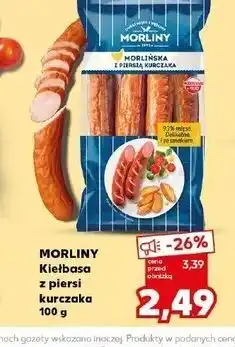 Kaufland Kiełbasa morlińska z piersi kurczaka Morliny oferta