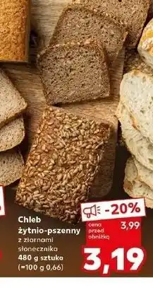 Kaufland Chleb żytnio-pszenny z ziarnami słonecznika oferta