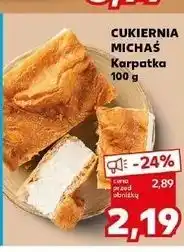 Kaufland Ciasto karpatka Michaś oferta